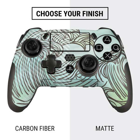 California Big Wave PlayStation Scuf Vantage 2 Controller Skin